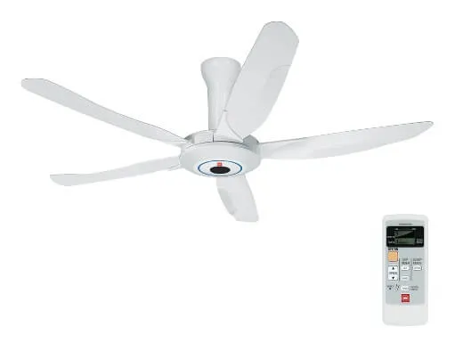 Kdk Z60WS White/Grey 150cm Ceiling Fan w/Remote Control