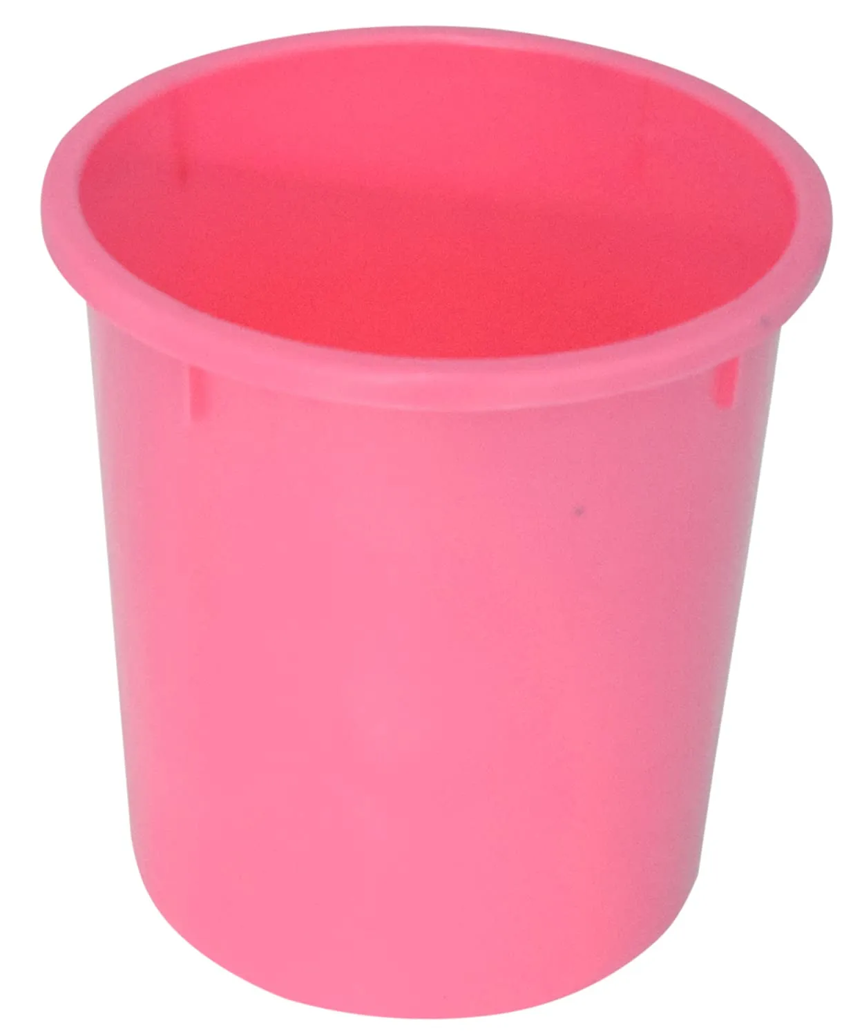 Kuber Industries 3 Pieces Plastic Bucket, Mug & Dustbin Set (Pink)