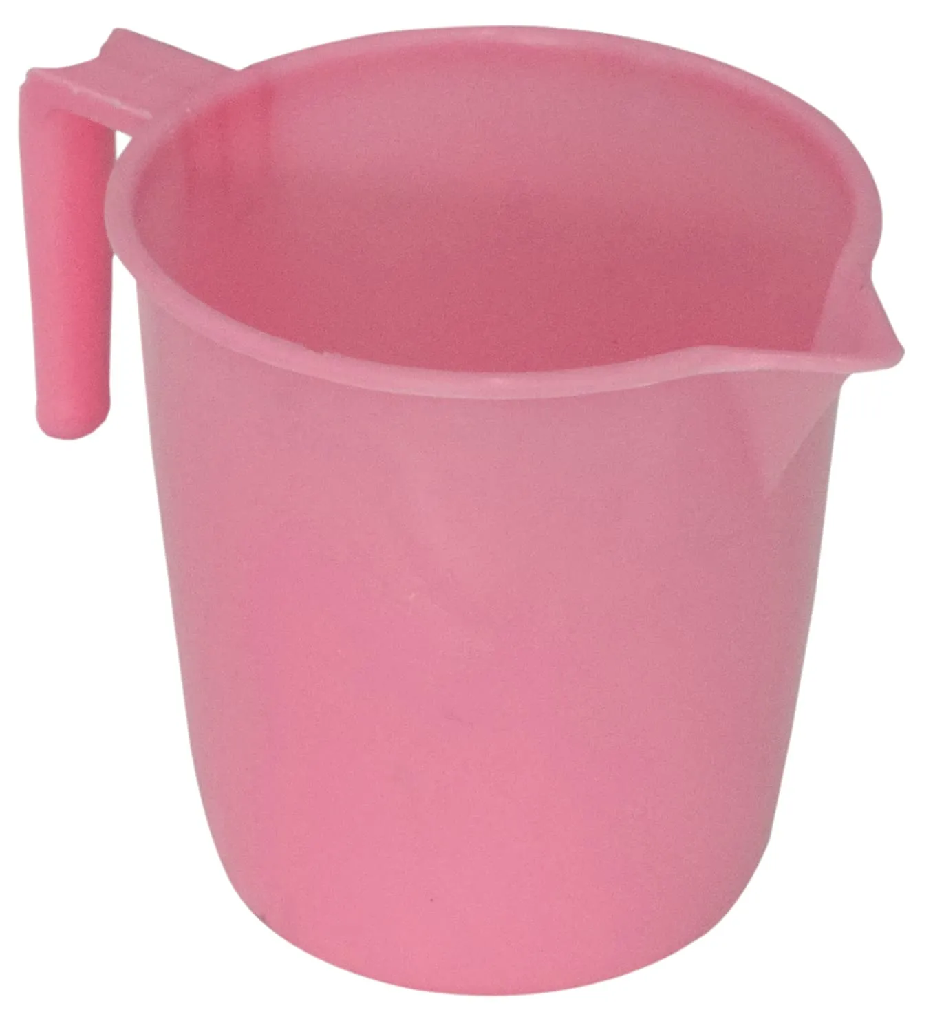 Kuber Industries 3 Pieces Plastic Bucket, Mug & Dustbin Set (Pink)