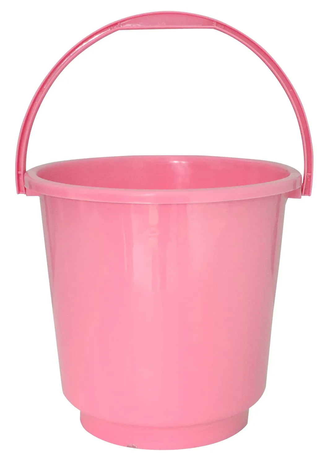 Kuber Industries 3 Pieces Plastic Bucket, Mug & Dustbin Set (Pink)