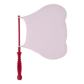 Kuber Industries Hand Fan | Plastic Hath Pankha | Hand Fan for Summer | Beejna for Natural Air | Caty Fan | Useful for Travel | Hand Fan for Cool Air | Pink