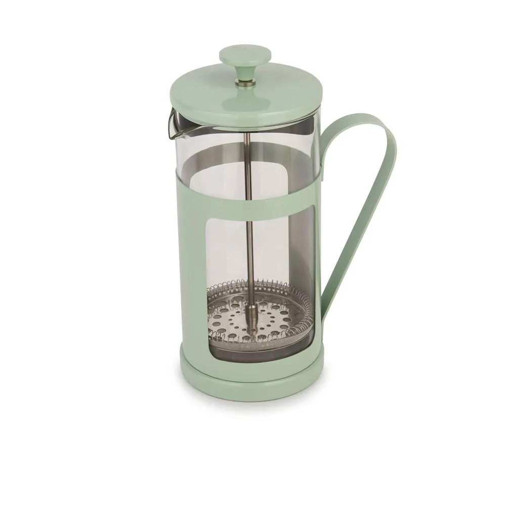 La Cafetiere Monaco 8-Cup 1L Stainless Steel/Glass French Press (Mint Green)