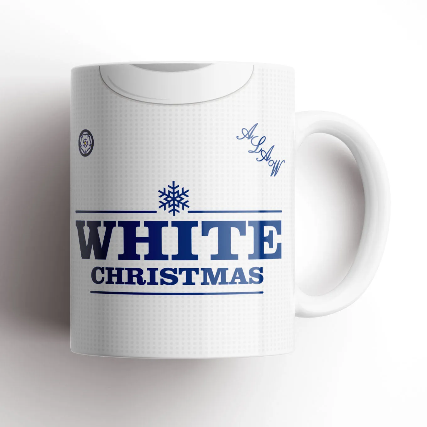 Leeds White Christmas Mug