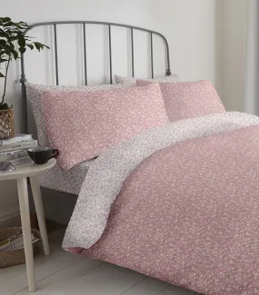 Lewis's Reversible Printed Bed In A Bag - Pink Florals