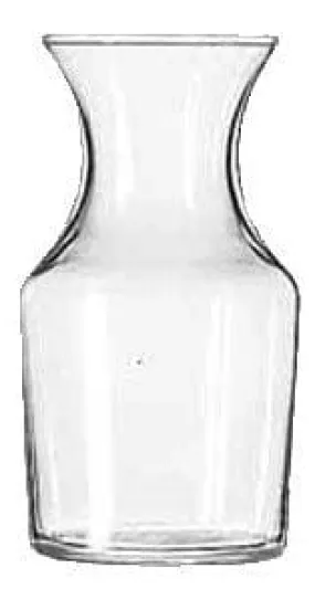 Libbey 719 8 1/2 oz. Glass Cocktail Decanter/Carafe with Safedge Rim | Denson CFE