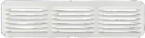 Lomanco C416w Aluminum Cornice Vents, 4" X 16", White