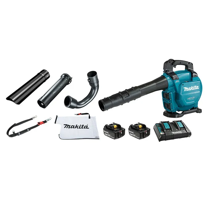 Makita DUB363PG2V 18VX2 LXT (6.0 Ah) Cordless Blower with Vacuum Attachment