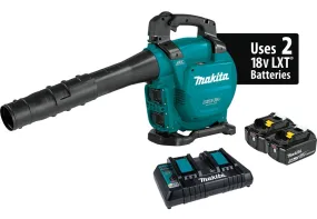 Makita XBU04PT Brushless Blower Kit, Battery Included, 5 Ah, 18 V, Lithium-Ion, 473 cfm Air :EA: QUANTITY: 1