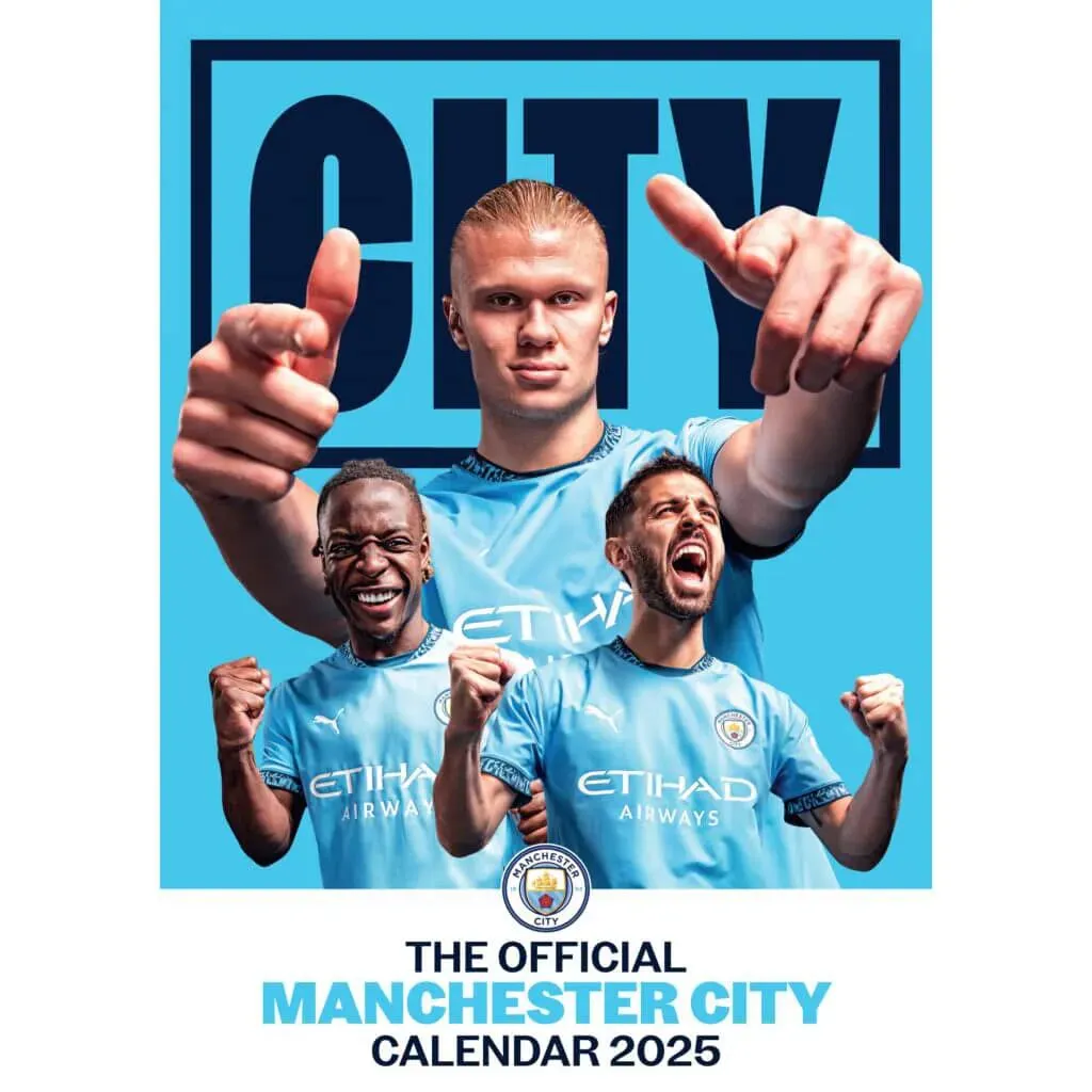 Manchester City 2025 Official Calendar