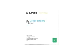 MAYKU FORMBOX CLEAR SHEETS 1.0MM (20 PACK)