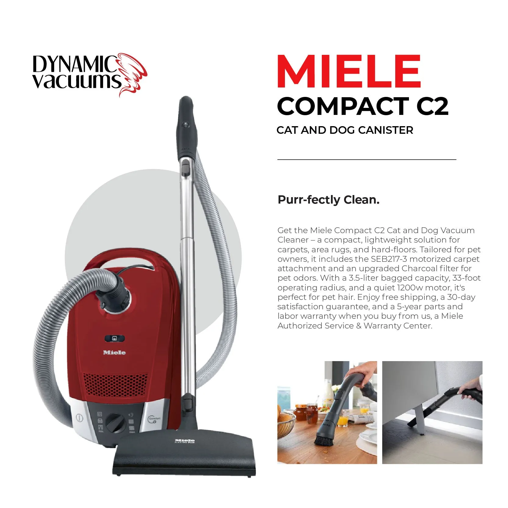 Miele Compact C2 Cat and Dog Canister