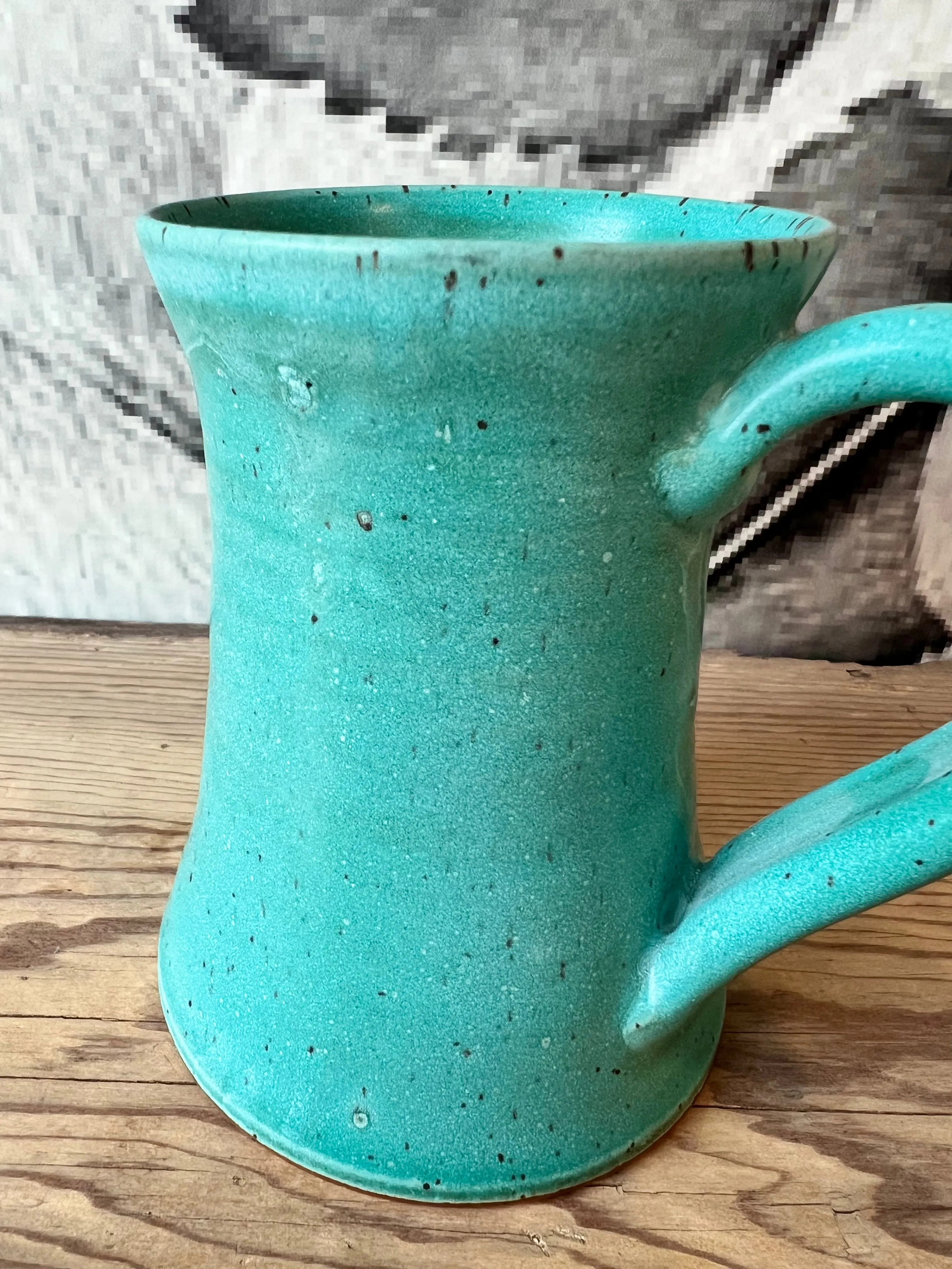 Missions Pottery Hour Glass Mug - Weathered Bronze