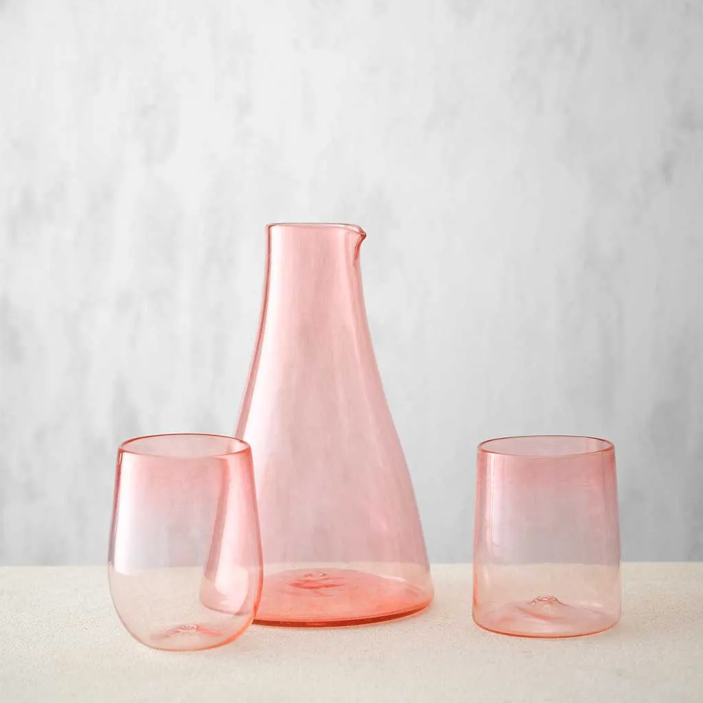 Monmouth Square Glass - Apricot