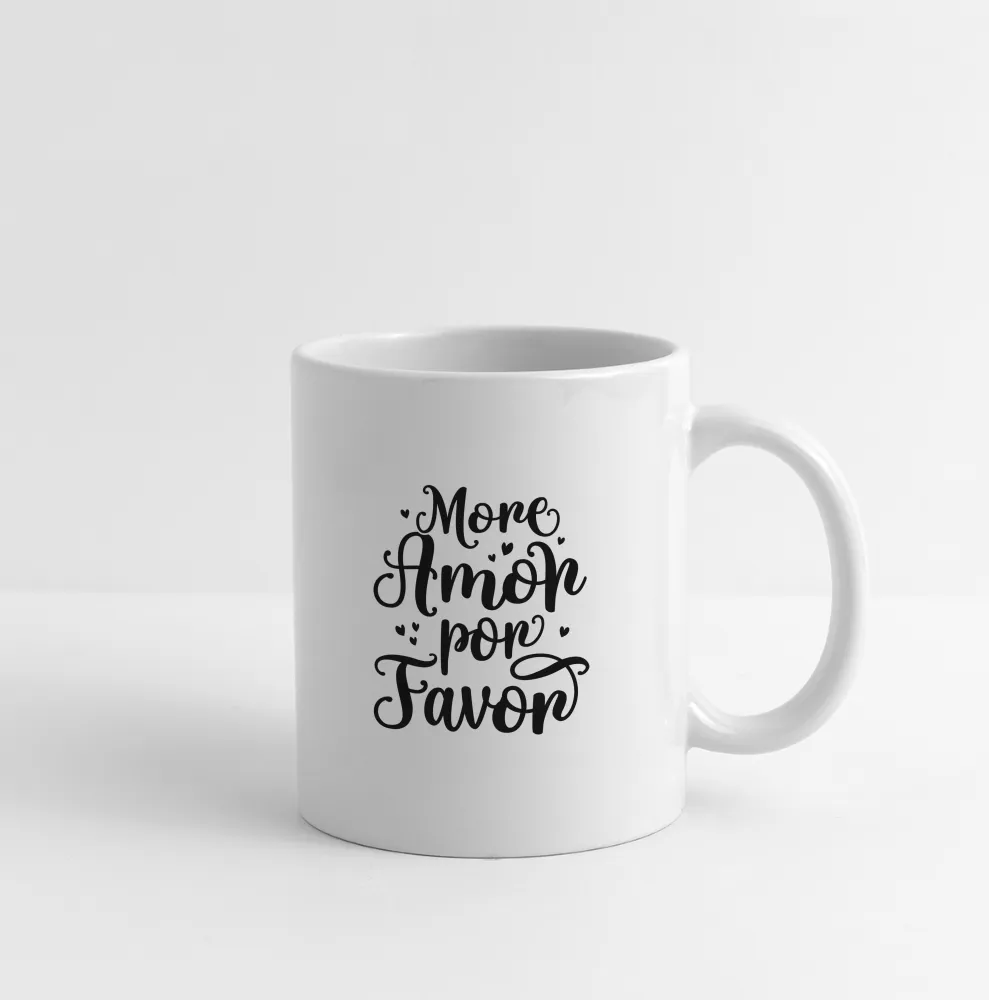 More Amor Por Favor Coffee Mug