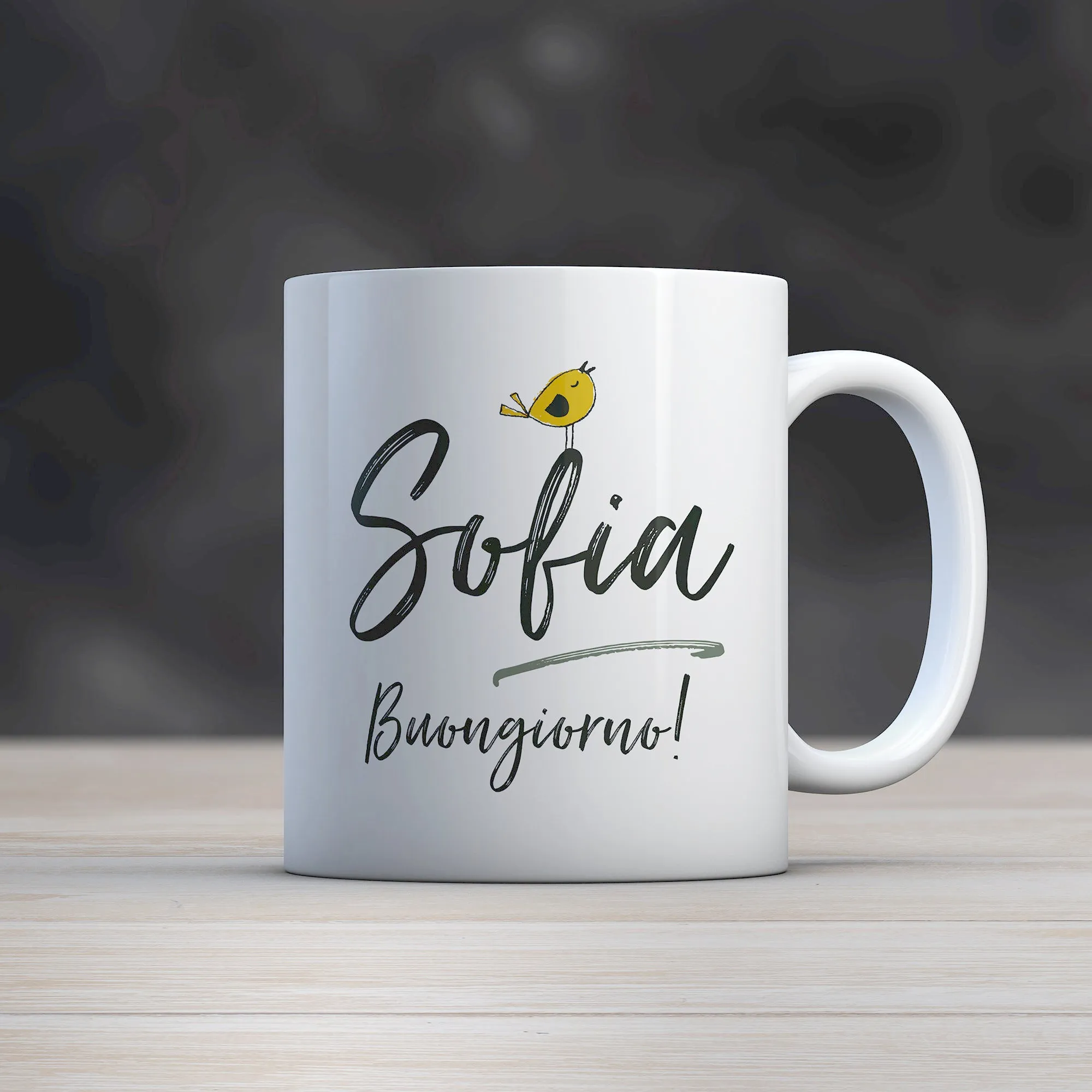 Mug Personalizzata "Buongiorno"