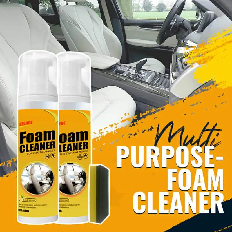 Multi Purpose Foam Cleaner, for Car Interior Deep Cleaning