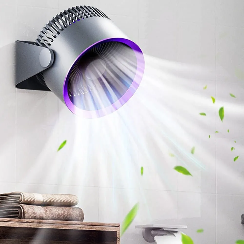 Multipurpose Electric Fan - 4000mAh Air Circulator Wireless Wall Ceiling Fan