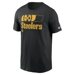 Nike Men's NFL Pittsburgh Steelers Cotton Logo T-Shirt