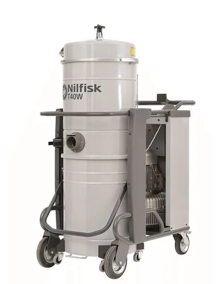 Nilfisk T40W L100 Industrial Vacuum for Metal Production with KIT ACC.D.50 General Cleaning  (Z7 24146)