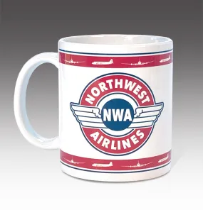 Northwest Airlines Wings Coffee Mugs