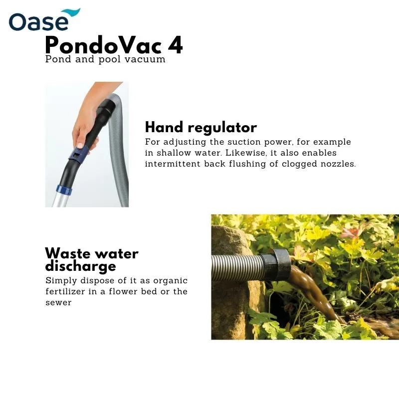 OASE PondoVac 4  Pool & Pond Vacuum cleaner