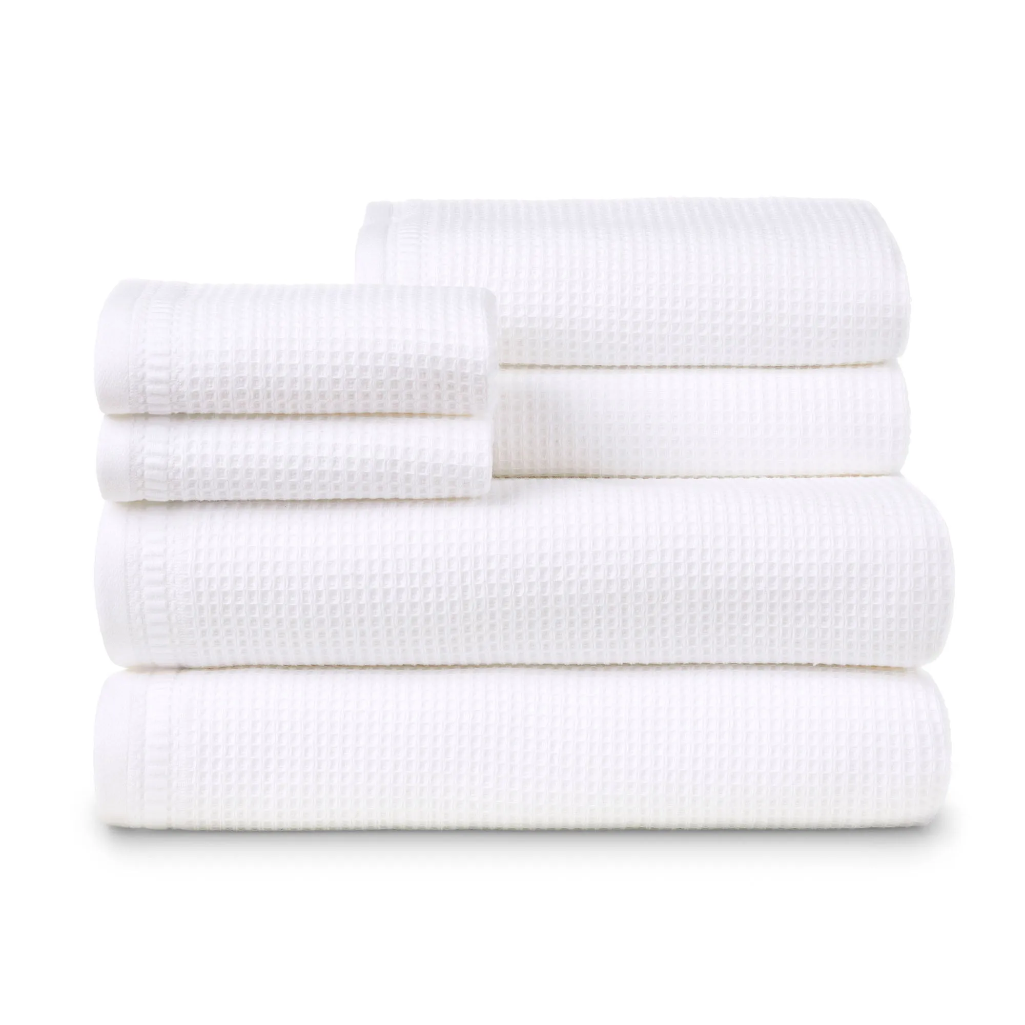 Oceana 6-Piece Towel Set: The Natural Basic