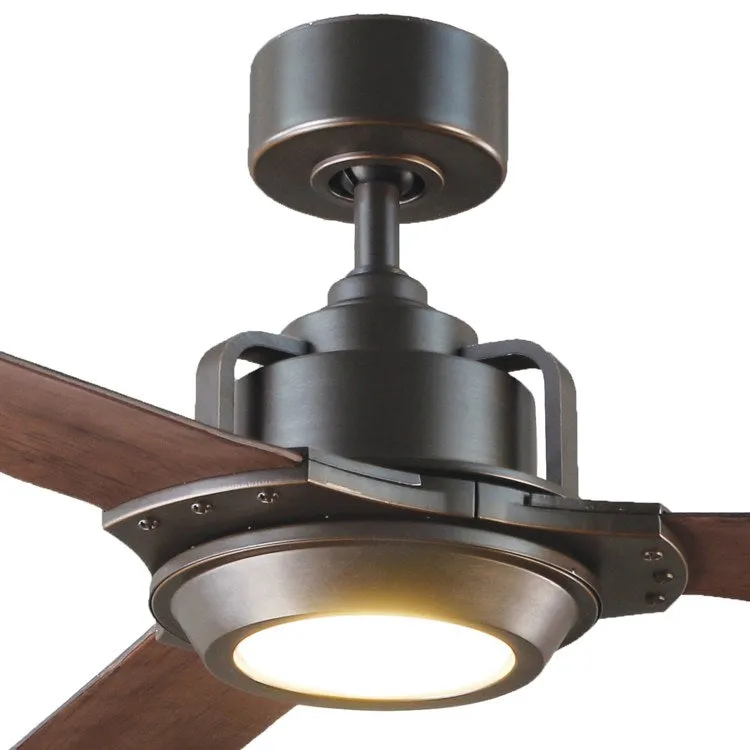 Osprey 56" Three-Blade Indoor/Outdoor Smart Ceiling Fan with 2700K LED Light Kit and Wall Control