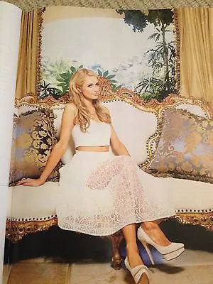 PARIS HILTON Photo Cover interview STELLA Magazine July 2014