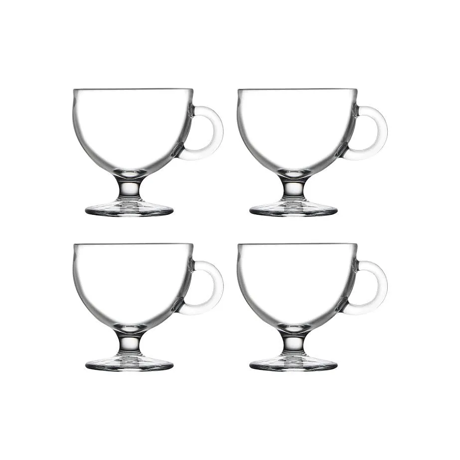 Pasabahce 4 Piece 250ml Vario Ice Cream Cup Set Clear