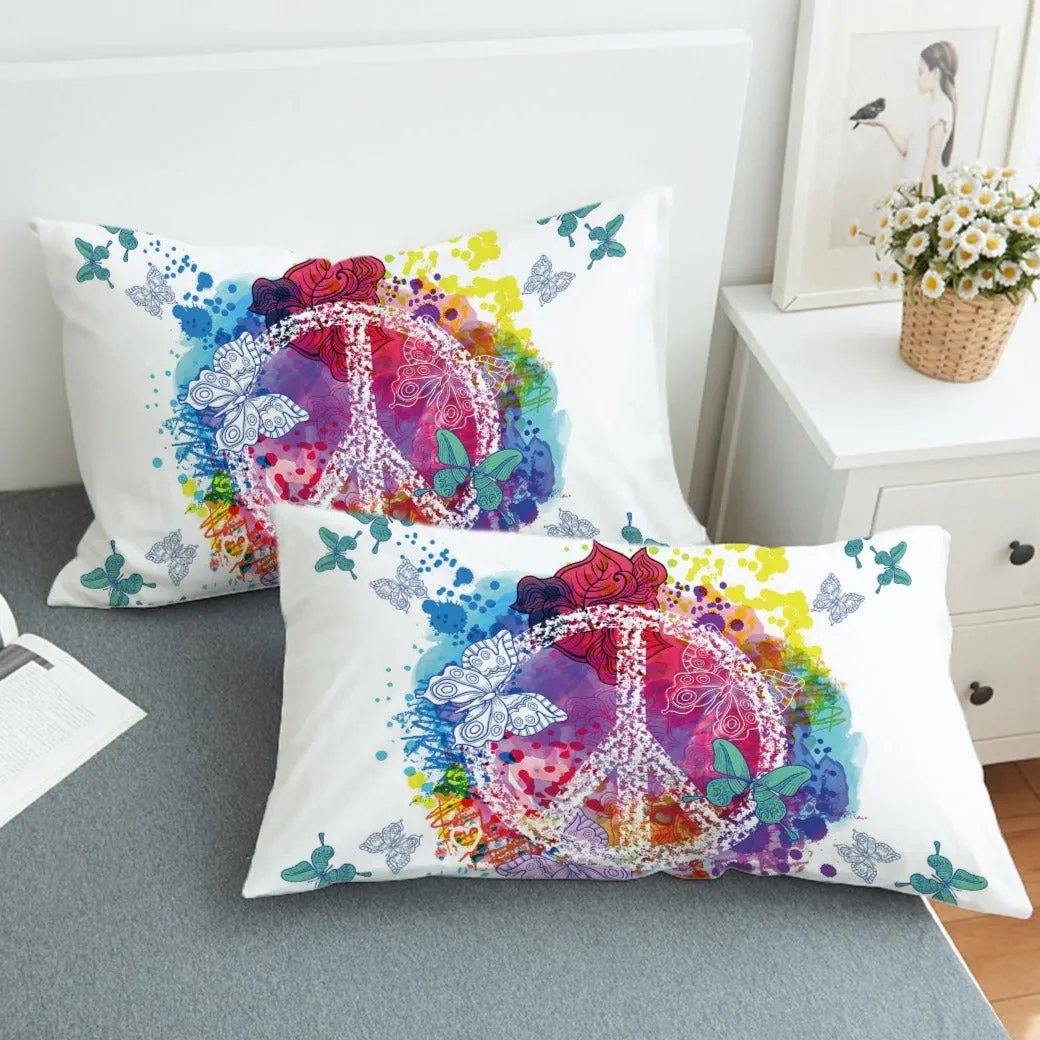 Peace on the Beach Comforter Set