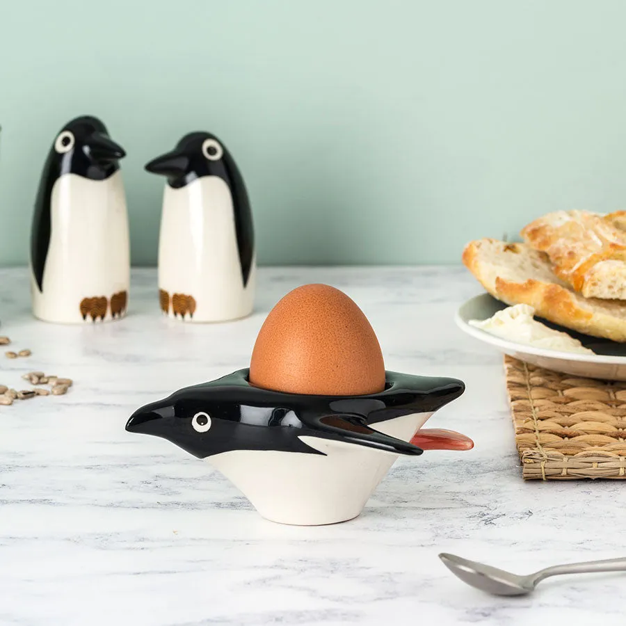 Penguin Egg Cup x 4