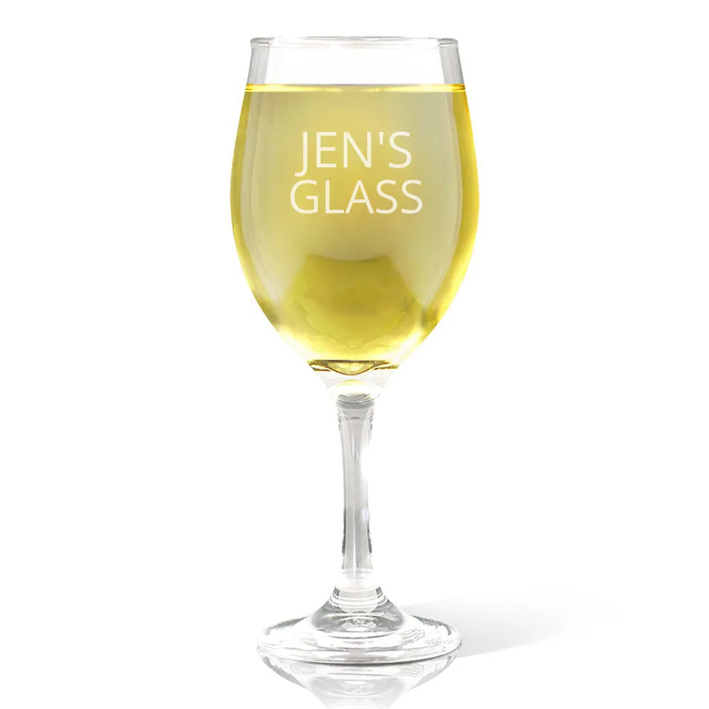 Person's Wine Glass