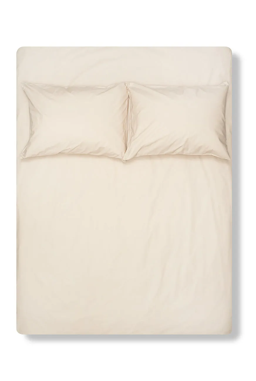 Pima Cotton Percale Bedding in Sand Color