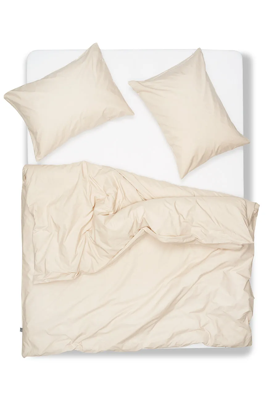 Pima Cotton Percale Bedding in Sand Color