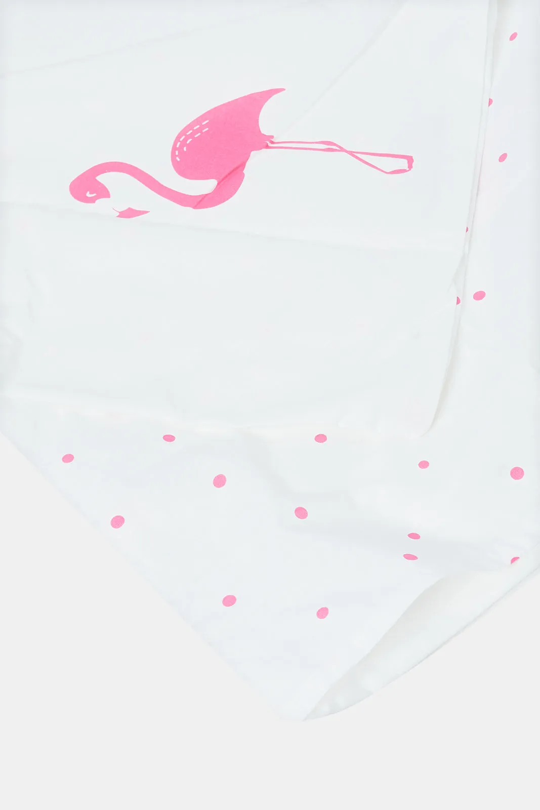 Pink Flamingo Printed Kids Comforter (Single Size)