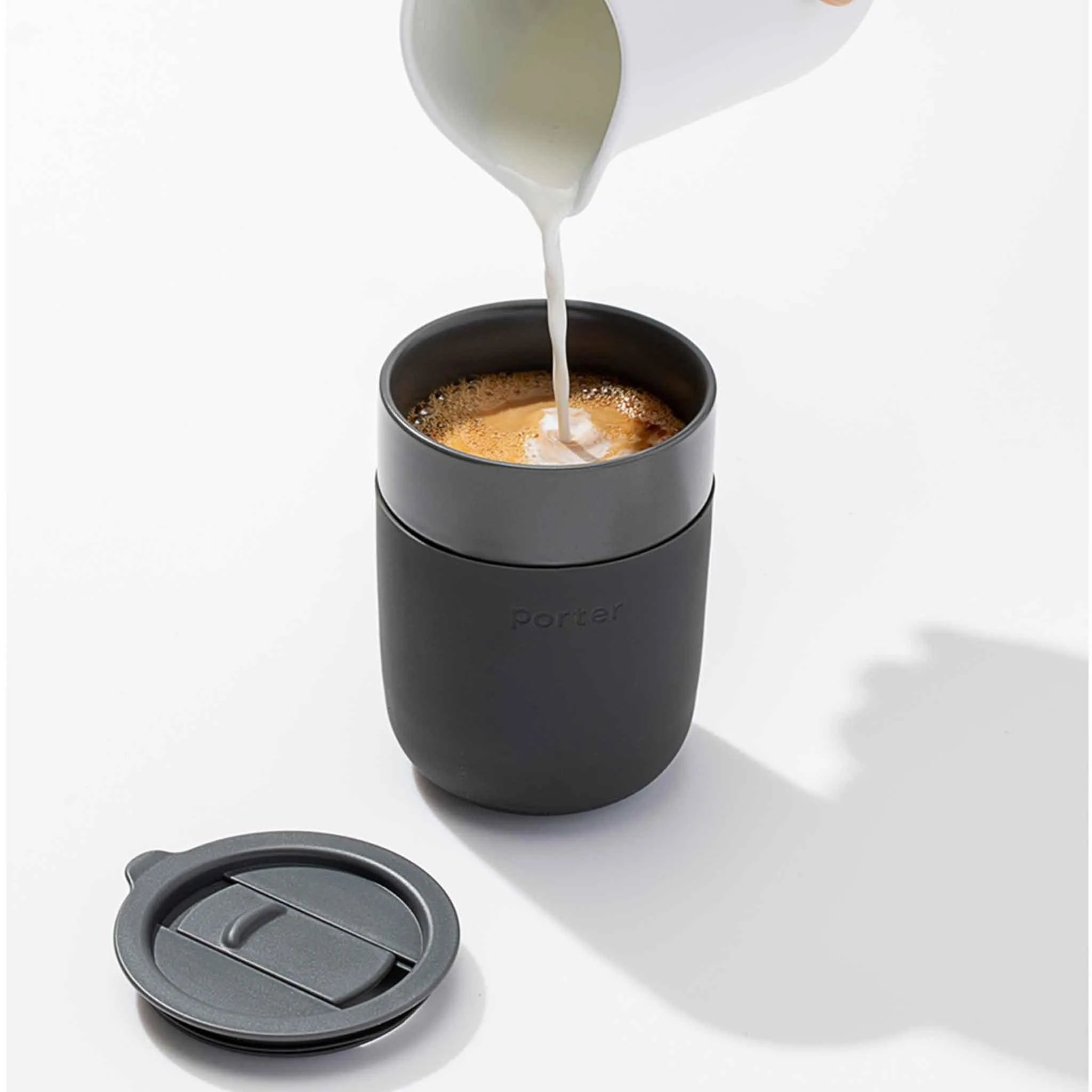 Porter Ceramic Mug - Charcoal