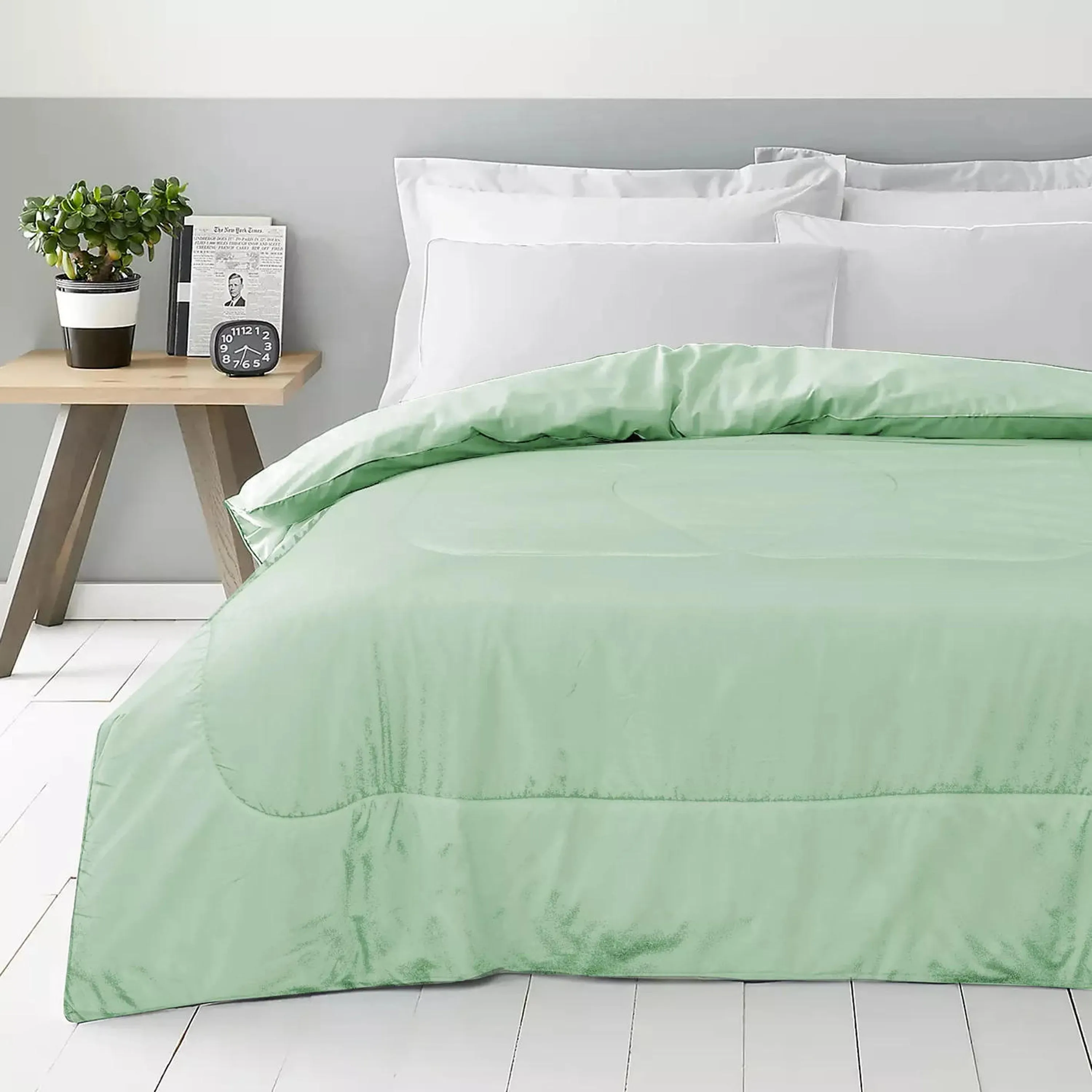 Premium Mint Green All Season High quality Super Soft Comforter 1 Piece