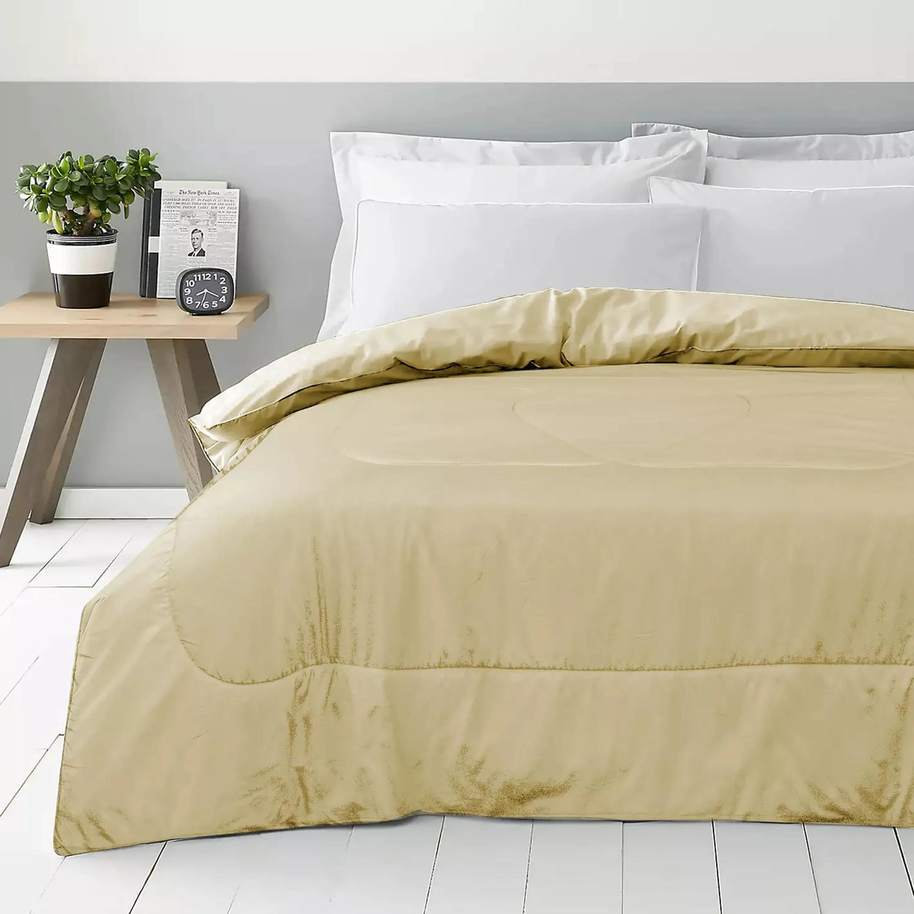 Premium Mustard All Season High quality Super Soft Comforter 1 Piece