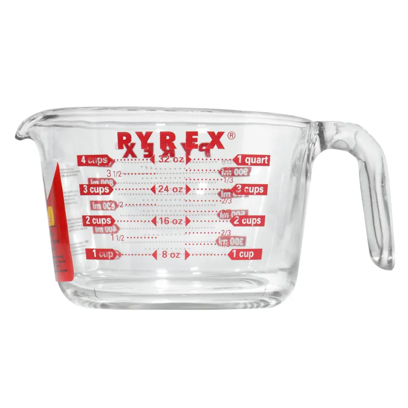 Pyrex 32 oz Glass Clear Measuring Cup