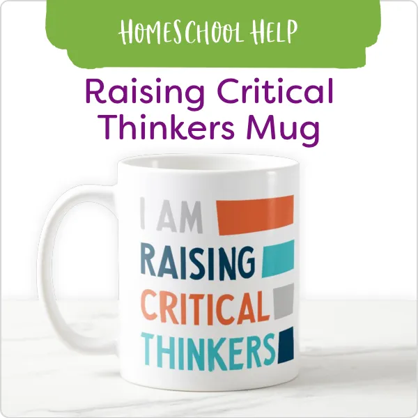 Raising Critical Thinkers mug