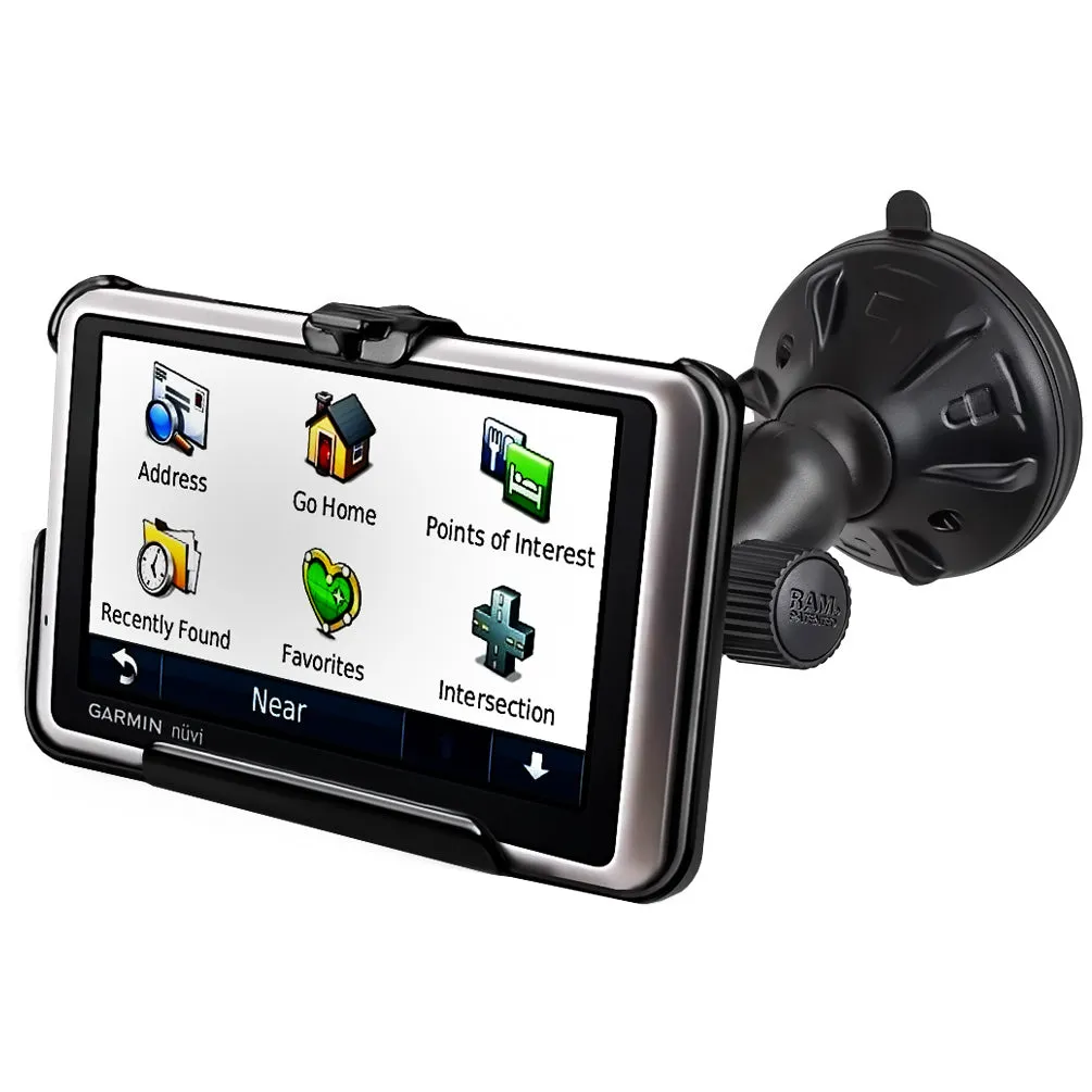 RAM® Twist-Lock™ Low-Profile Suction Mount for Garmin nuvi 1300   More