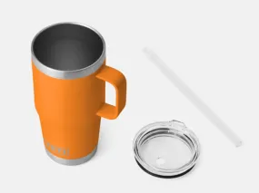 Rambler® 25 oz Mug W/Straw Lid - King Crab Orange