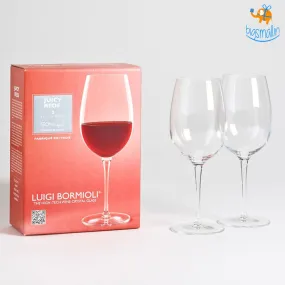 Red Seduction Wine Glasses - Set of 2