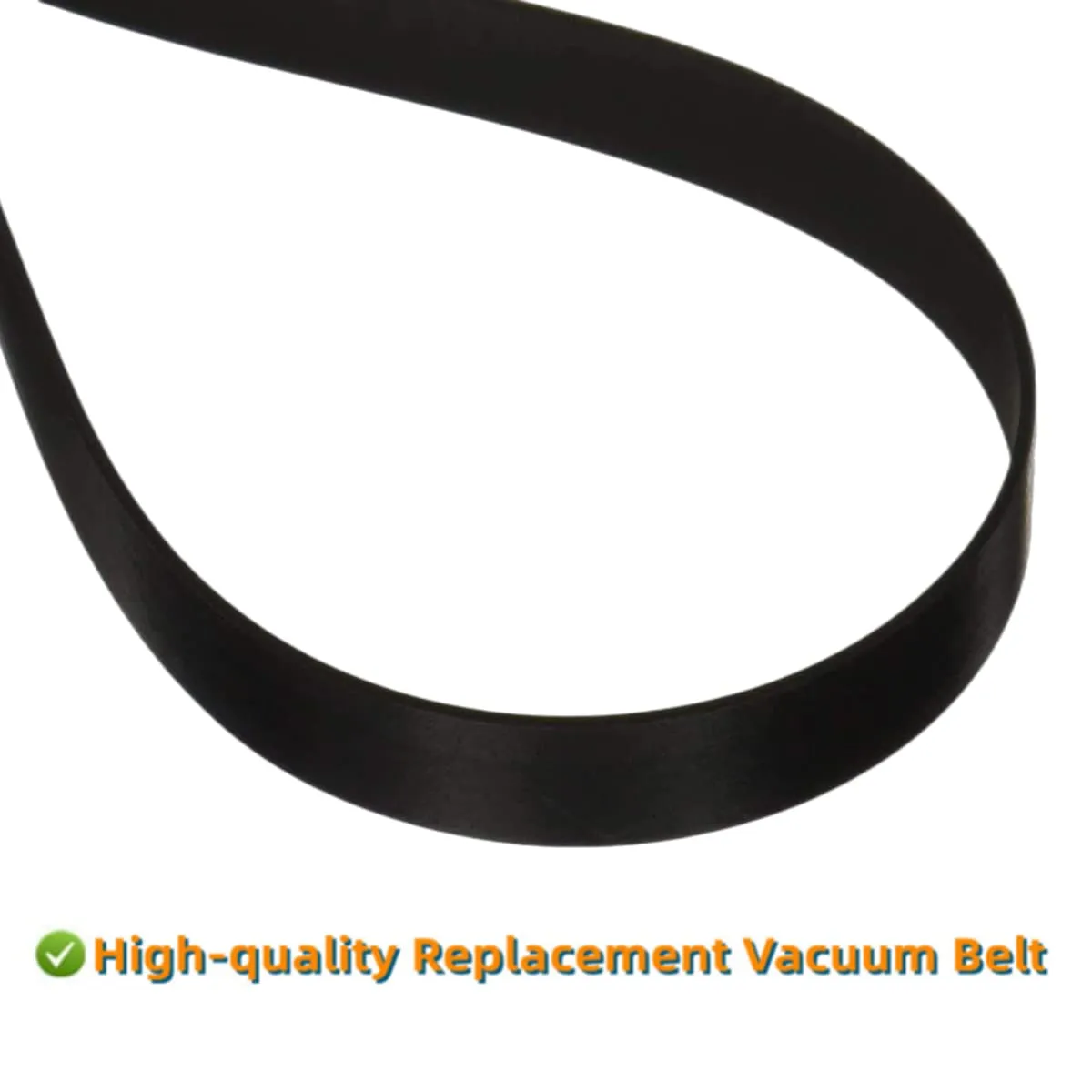 Replacement Belts for Hoover Whole House Rewind Pet Vacuum UH71255, UH71230, UH71250, UH71251, UH71215 and UH71350V Series, Vacuum Flat Non-Stretch Belt (Pack of 2)