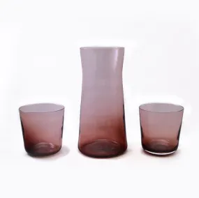 Rose Short Carafe with Short Cups Set