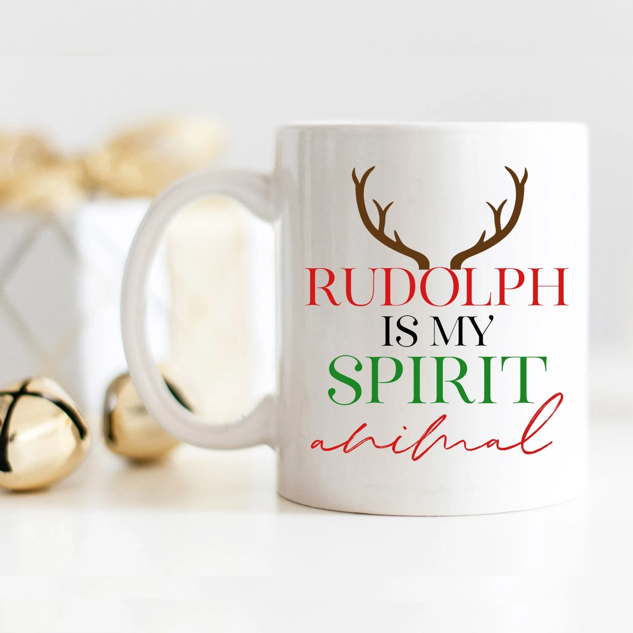 Rudolph is my Spirit Animal Mug