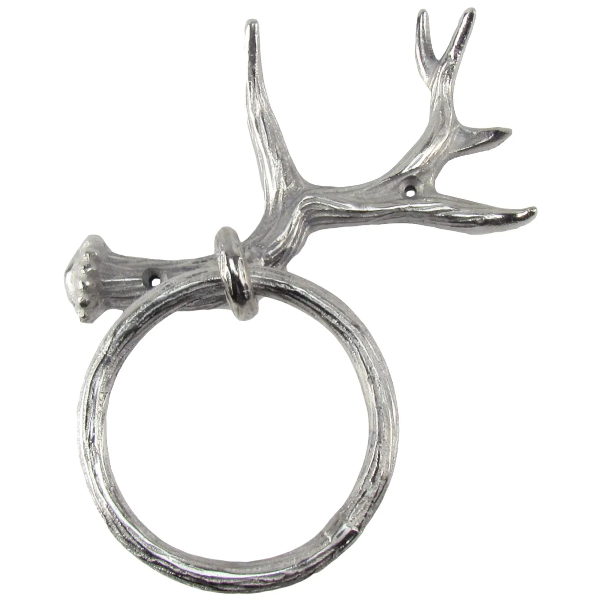 Rustic Deer or Elk Antler Wall Mount Bathroom Towel Hanger