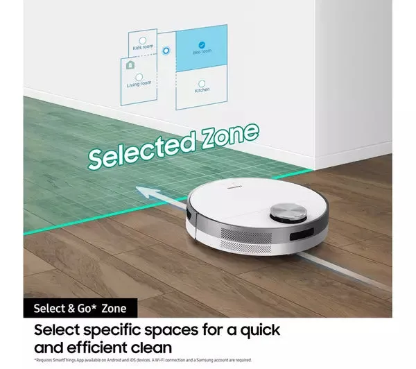 Samsung, Jet Bot™  Robot Vacuum Cleaner with Auto Empty CleanStation