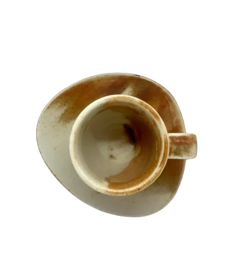 Sand- Espresso Cup & Espresso Saucer 100ml