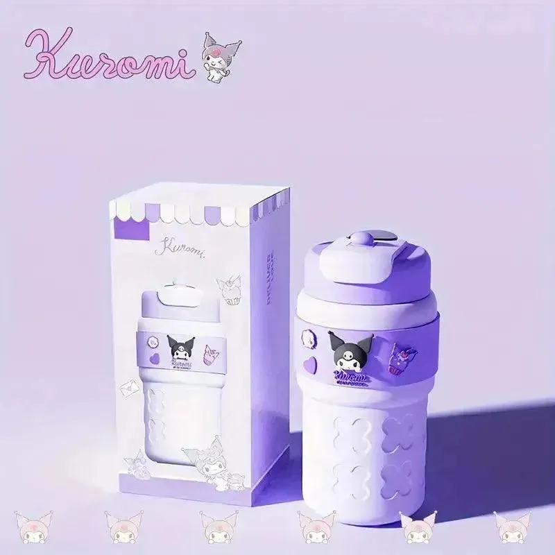 Sanrio Kuromi Smart Display Insulated Water Cup (300 ml)